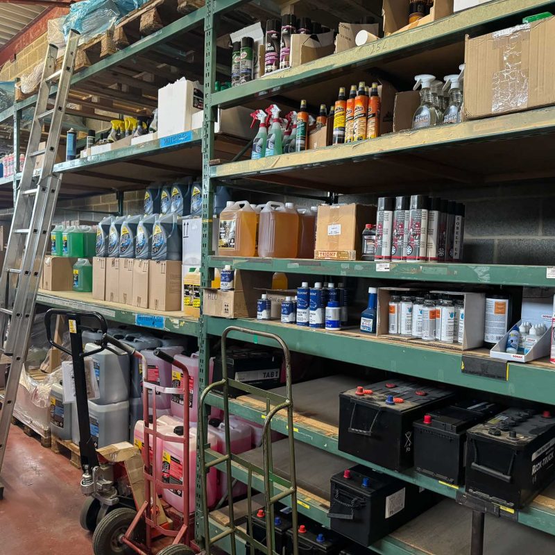 Le stock de produits consommables chez Jamoulle